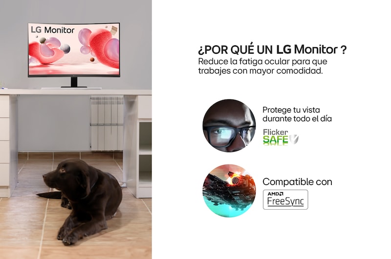 porque Monitor LG curvo 32MR50C-B 100Hz 32